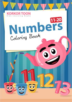 Numbers 11-20 Coloring Book