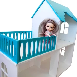 بيت دمى خشبي Puzzle Doll House