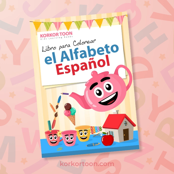 Spanish Learning Coloring Books