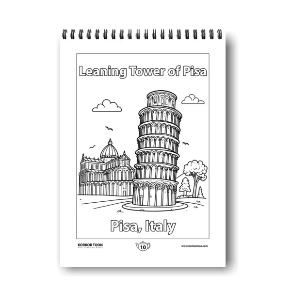 ⁦كتاب تلوين المعالم Amazing Landmarks⁩ - الصورة ⁦3⁩
